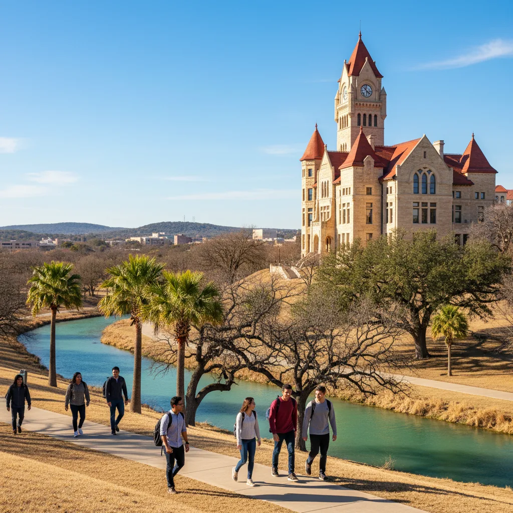 Texas State University (San Marcos) - In-state $11,280 / Out-of-state $23,900